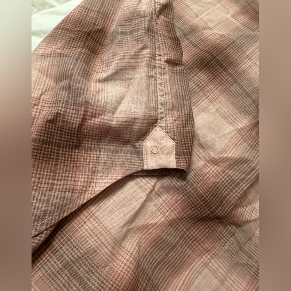 Outerknown Winddrift Plaid Button-Up Women's Top - NWT - Size L - Picture 6 of 12